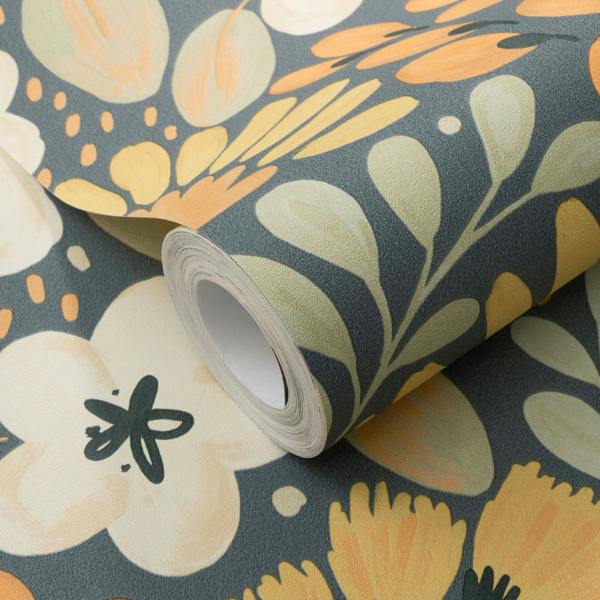Erismann Jardin Poetry Floral Wallpaper