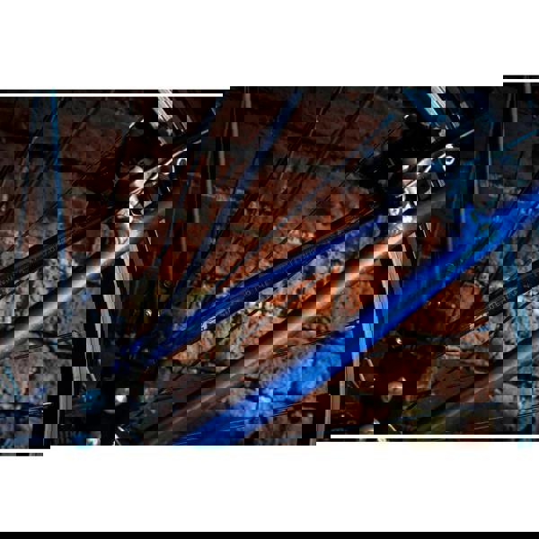 Dawes 2025 Venture 2.0 EQ Crossbar Hybrid Bike 700c Wheel, 7 Speed - Blue