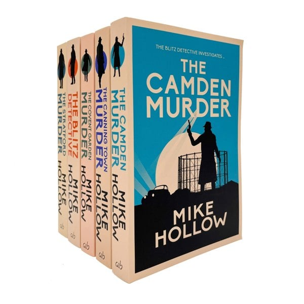 Mike Hollow Blitz Detective 5 Books Set The Blitz Detective, The Stratford Murder & more