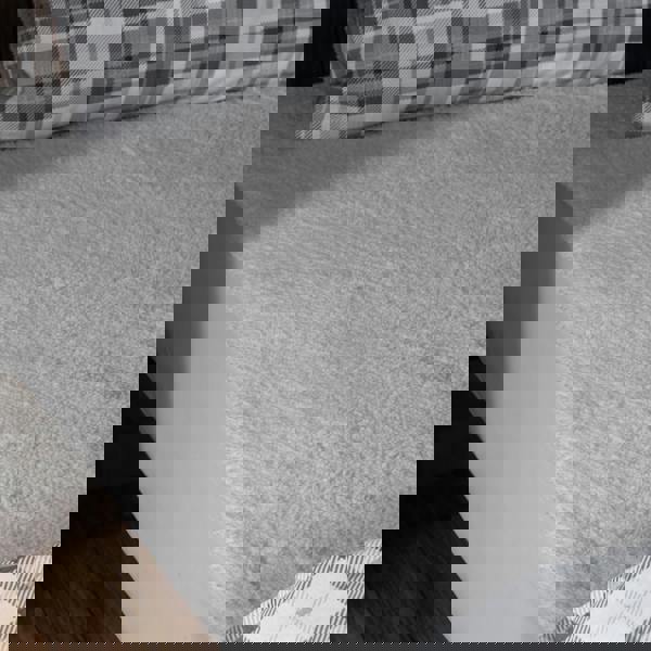 Catherine Lansfield Thermal Sherpa Underblanket Fitted Sheet Grey