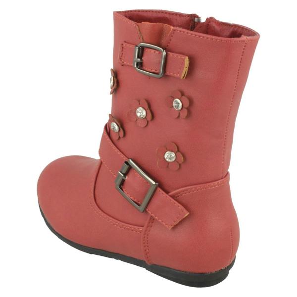 Spot On Girls Spot On Flat Calf High Boots H4106