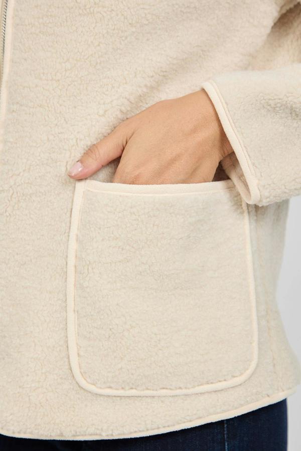 Mudflower Soft Sherpa Fleece Jacket