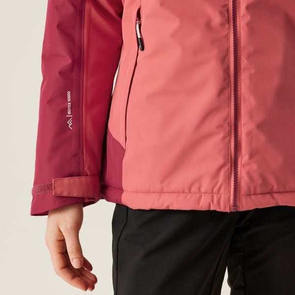 Regatta Women's Calderdale II Winter Waterproof Jacket - Mineral Red / Rumba Red