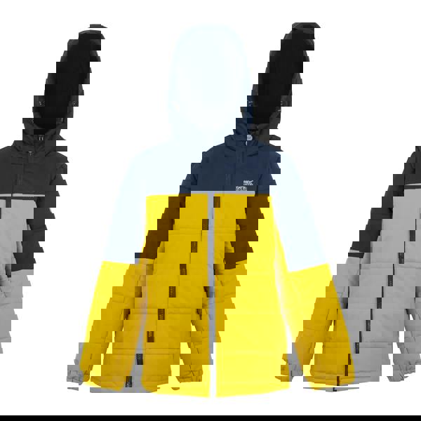 Regatta Childrens/Kids Lofthouse Insulated Jacket - Navy/Gold Flake