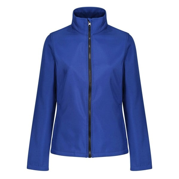 Regatta Standout Womens/Ladies Ablaze Printable Soft Shell Jacket - Royal Blue/Black