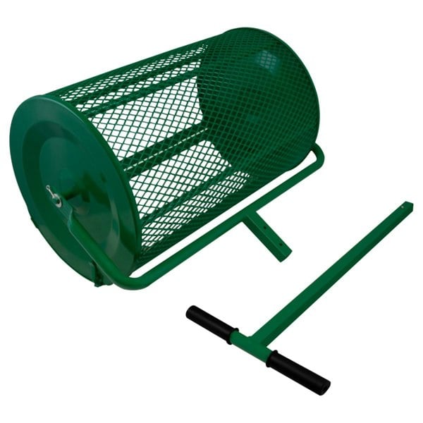 T-Mech Compost & Peat Moss Spreader - Green