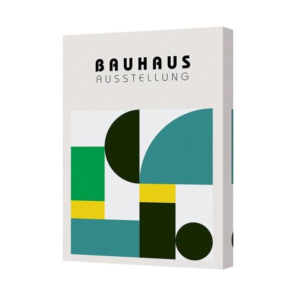 Benjamin Tate Design Bauhaus Canvas Print 7813 Geometric Abstract Wall Art