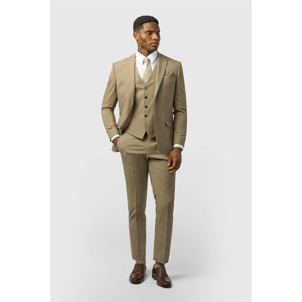 Limehaus Slim Fit Oatmeal Jacket