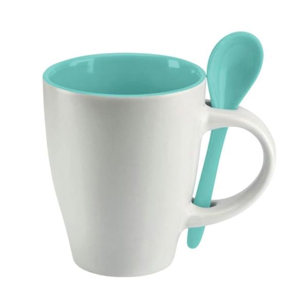 MidOcean Dual 250ml Mug Set - White/Blue - 