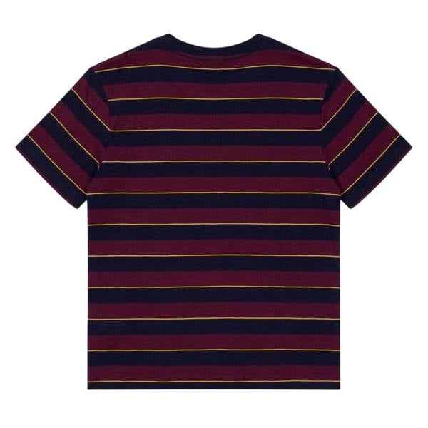 Ralph Lauren Boys Striped Crew Neck T-Shirt - Wine - 