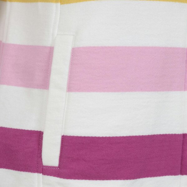 Lazy Jacks LJ32 - Ladies Striped Full Zip Sweatshirt - Colourful