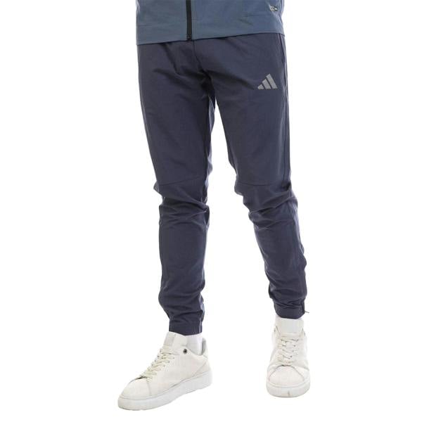 Adidas Mens Woven Tracksuit Bottoms - Navy - 