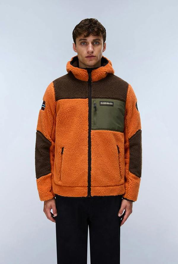 Napapijri Yupik Full-Zip Fleece Hoodie