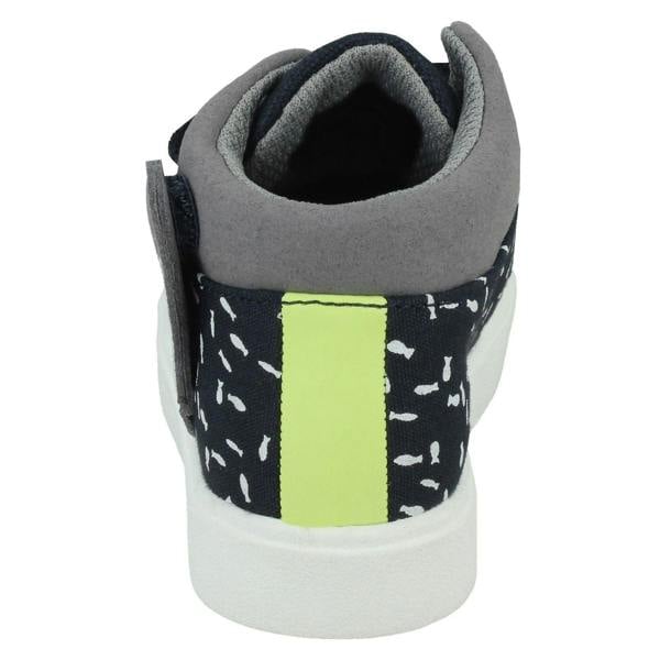Clarks Childrens Clarks Casual Hi-Top Trainers City Pop