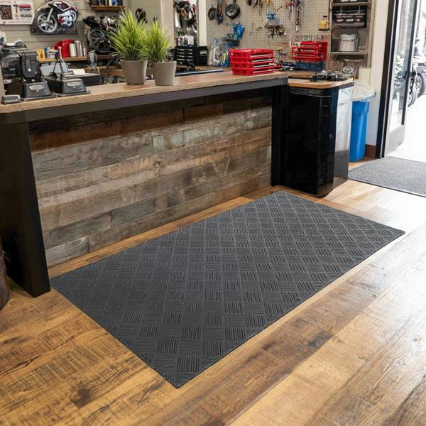 Nicoman Deckplate Low Profile Rubber Commercial Entrance Mat