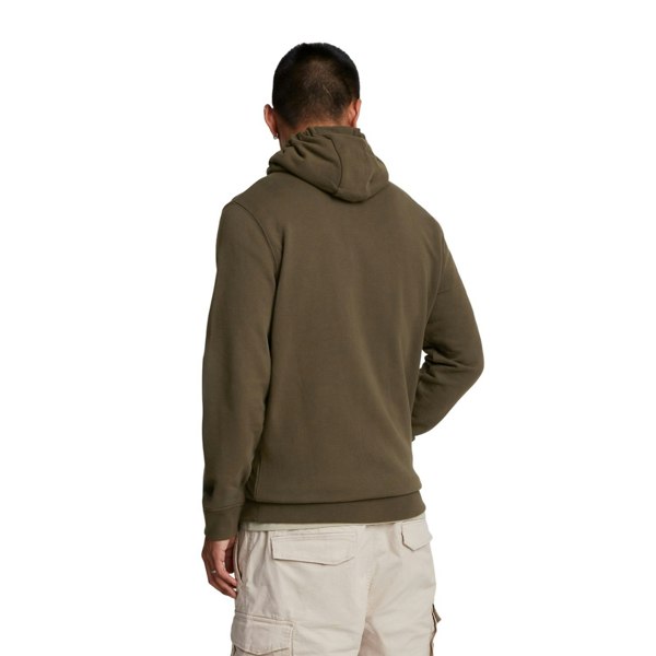 Lyle & Scott Mens Full Zip Hoodie - Olive