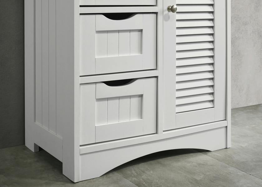 Timber Art Design Modern Freestanding Bathroom Storage Cabinet Unit