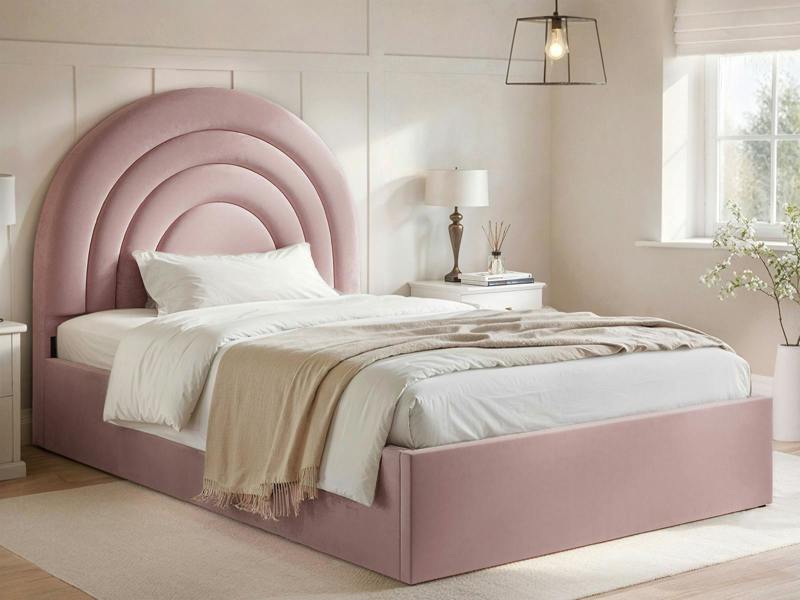 Flair Ava Small Double Ottoman Bed