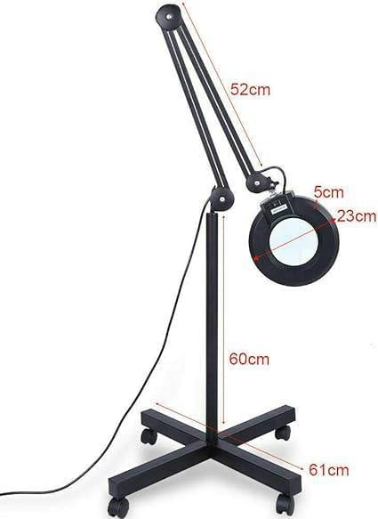 HYGRAD BUILT TO SURVIVE HYGRAD® Floor Standing LED Magnifying Lamp for Dental Clinic Beauty Parlour Medical