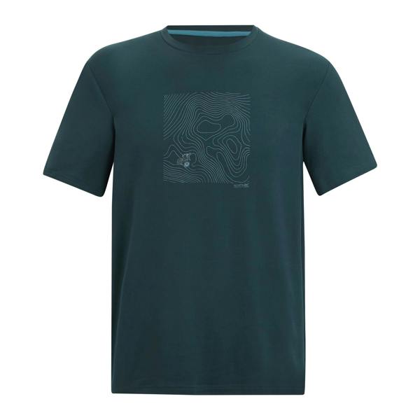 Regatta Mens Fingal Sunset Stretch T-Shirt - Night Sky - 