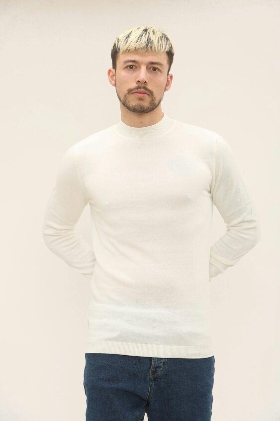 Elaina Fashion Men’s Slim Fit Jumper – 100% Cotton