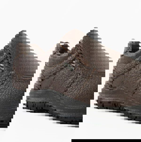 IMAC M227B Mens Casual Leather Slip-On Shoes Brown