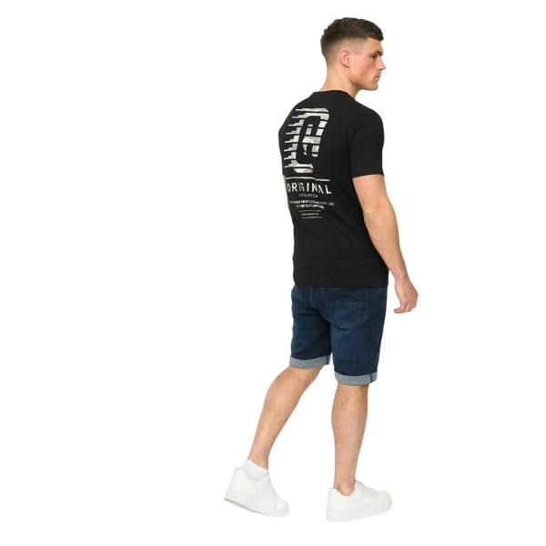Crosshatch Mens Winchamp T-Shirt - Black - 