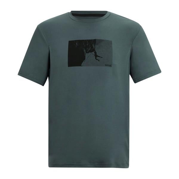 Regatta Mens Fingal Mountain Climbing T-Shirt - Dark Storm - 