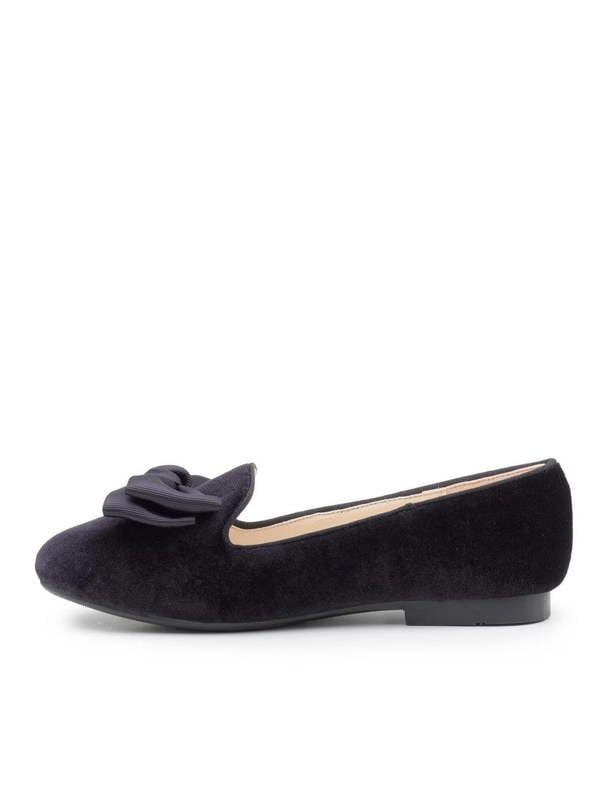 Girls black bridesmaid shoes