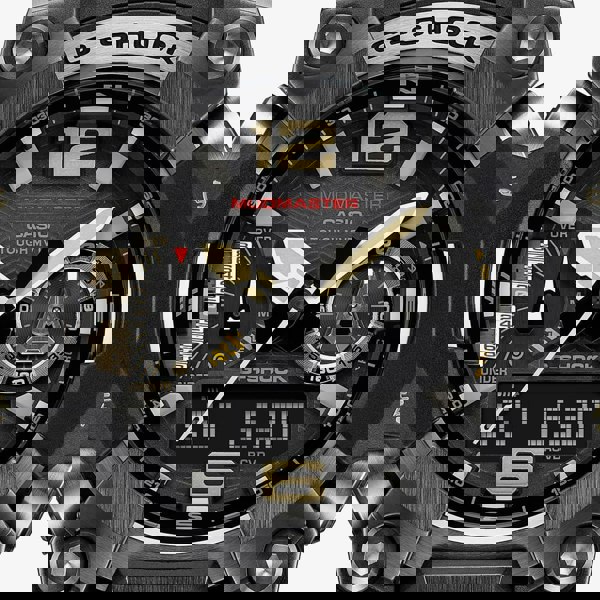 Casio G-Shock New Mudmaster Black Rubber Smart Watch GWG-B1000-1AER