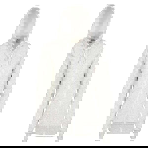 Mountain Warehouse Womens/Ladies Dalton Sherpa Lined Full Zip Hoodie - Light Grey - 