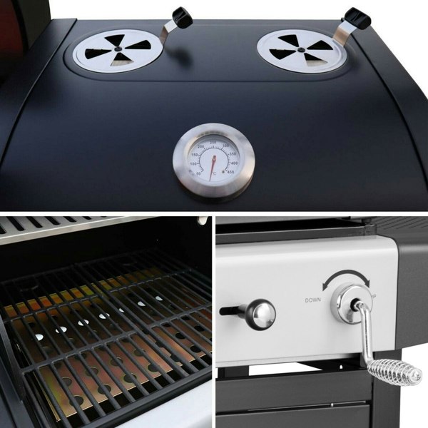 Callow Large Dual Fuel BBQ Grill