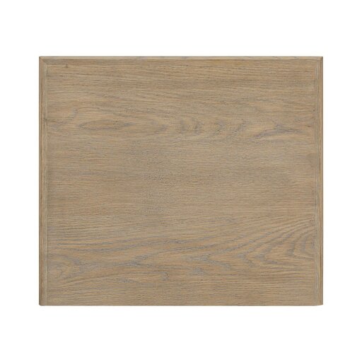 Wyld Haus Mandarina Weathered Oak Ribbed One Drawer Bedside Table