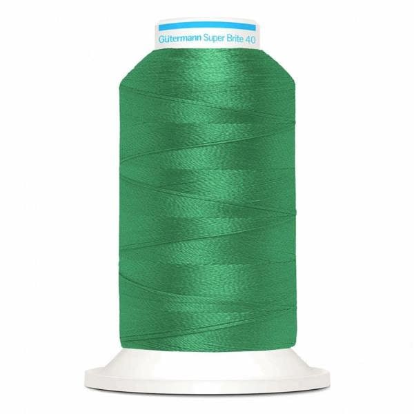 Gutermann Super Brite Polyester 40 Embroidery Thread 1000m Polyester Thread Suitable For Embroidery