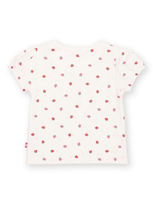 Kite Girls Organic Berry Dot T-Shirt