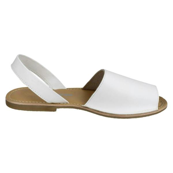 Leather Collection Ladies Leather Collection Slingback Mule Sandals