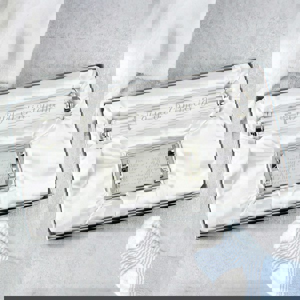 Personalised Memento Company Personalised On Your Christening Certificate Holder