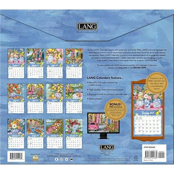 Susan Winget, Ciao Bella Deluxe Calendar 2027, Deluxe Calendars, Month To View, Art, Gift
