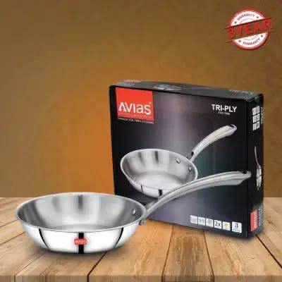 AVIAS TRIPLY FRYPAN - 22cm (1.25L)