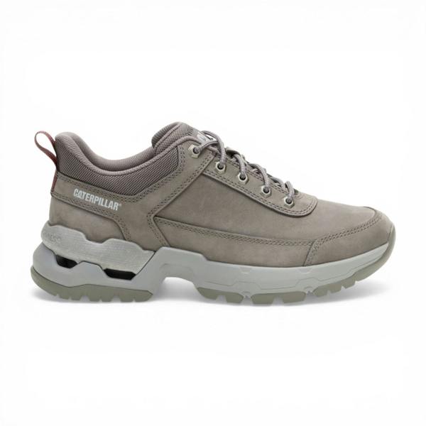 Caterpillar CAT (Caterpillar) Dark Grey Leather Trainer Shoes - Surge Hiker