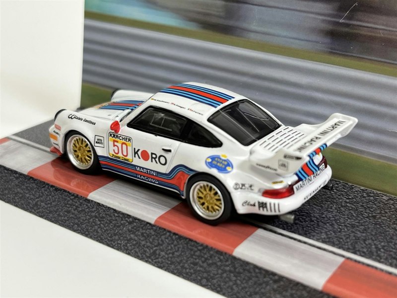 Tarmac Porsche 911 Turbo S LM GT BRP GT Series 1995 #50 1:64 Tarmac Works Schuco T64S00995LM