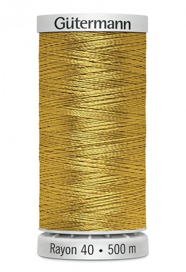 Gutermann No 40 Sulky Rayon Embroidery Thread 500m Rayon Thread Suitable For Embroidery