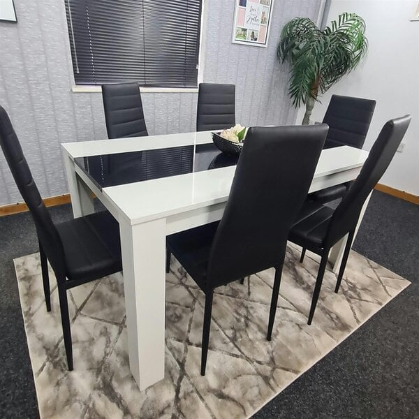 Kosy Koala Dining Table Set with 6 Chairs Dining Room and Kitchen table set of 6