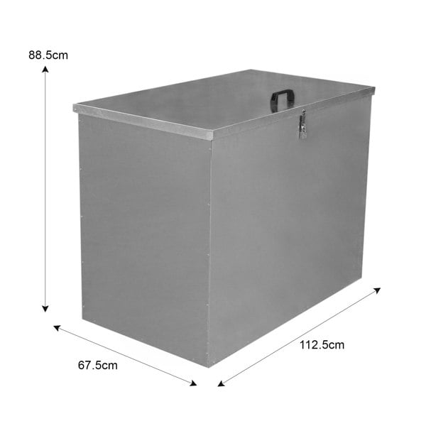Monstershop Galvanised Feed Store 1 Compartment