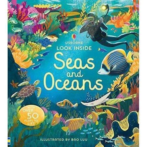 Look Inside 6 Book Set - Space, Animal Homes, Our World, Seas & Oceans, Jungle, Nature