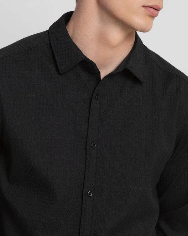 Steel & Jelly Multi-Texture Long Sleeve Shirt