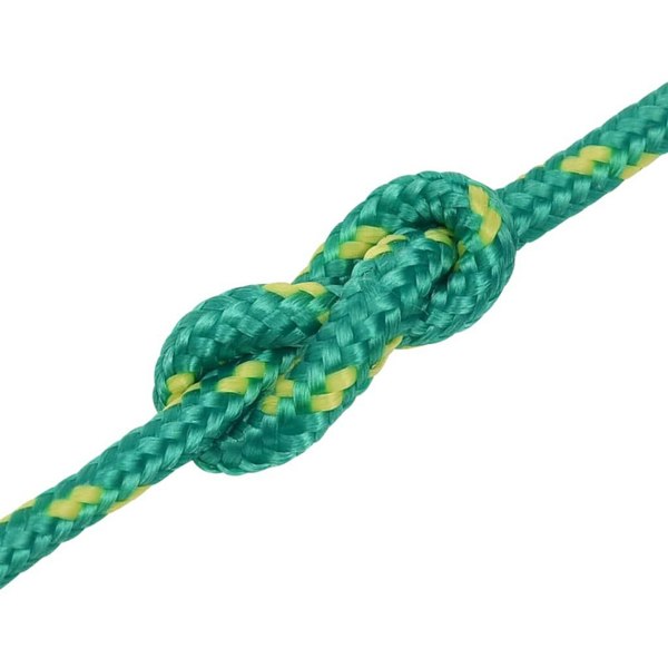 Berkfield Boat Rope Green 5 mm 50 m Polypropylene