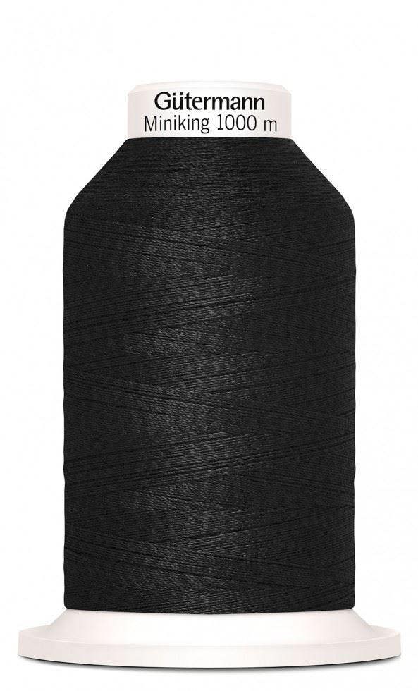 Gutermann Miniking Overlocker Thread 1000m Polyester Thread Suitable For Dressmaking