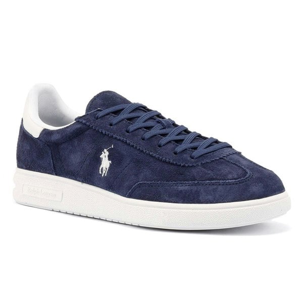 Ralph Lauren - 809961180002 Mens Bedford Suede Navy/White