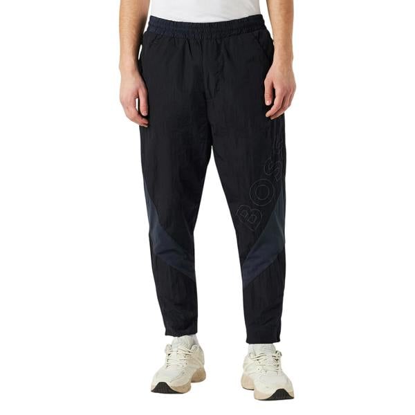 Boss Mens Selon Colour Block Slim Joggers - Dark Blue - 